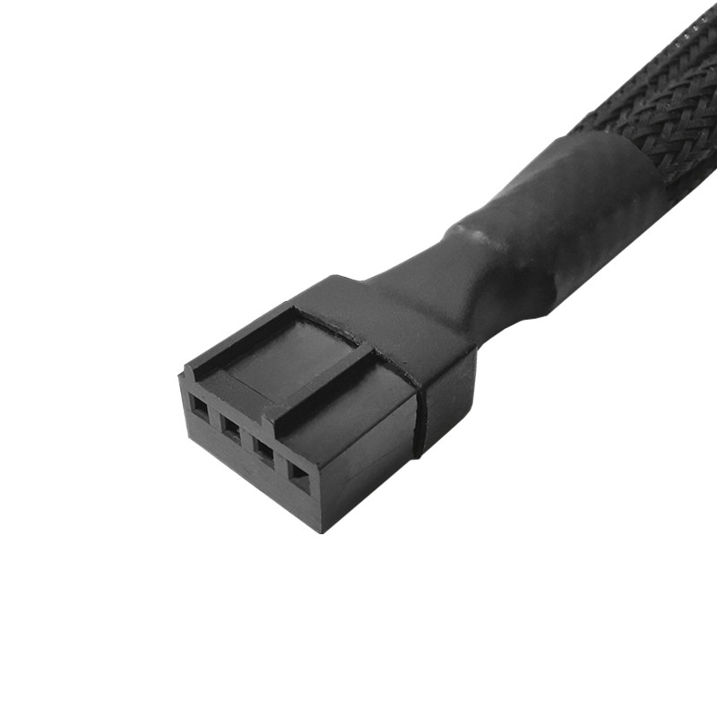 PWM ventilátor elosztó 4 tűs adapterkábel 1-től 1-ig 2 3 4 számítógép CPU hűtőventilátor elosztó PC ház ventilátor hosszabbító tápkábel