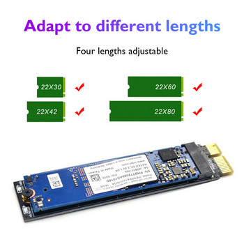 Προσαρμογέας PCIE σε M2 NVMe SSD M2 PCIE X1 Raiser PCI-E PCI Express M Key Connector Υποστηρίζει 2230 2242 2260 2280 M.2 SSD Full Speed
