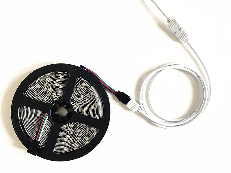 0.3M 0.5M 1M 3M 5M 3Pin 4Pin LED RGB RGBW Mascul la Mascul / Femeie la Femeie Cablu conector de extensie cu ace