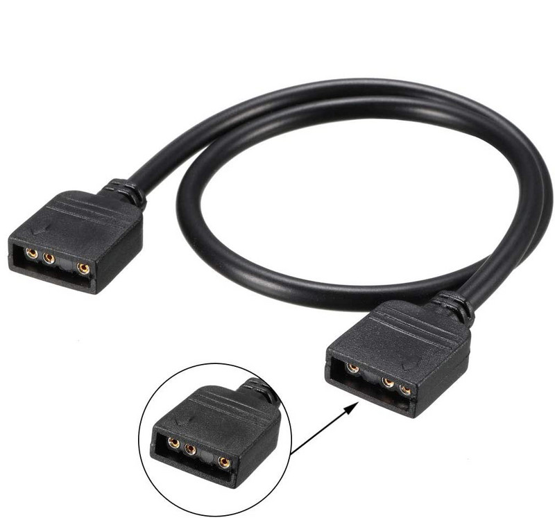 0.3M 0.5M 1M 3M 5M 3Pin 4Pin LED RGB RGBW Mascul la Mascul / Femeie la Femeie Cablu conector de extensie cu ace