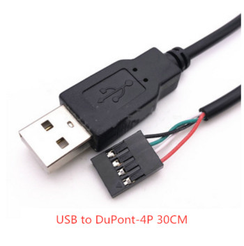 USB към 1.25/PH2.0/XH2.54-4P DuPont адаптер, удължителен кабел, сензорен екран, USB терминален кабел за данни