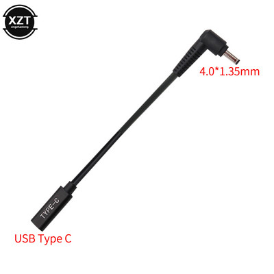USB 3.1 tip C mamă la pătrat 5.5*2.5 4.0 1.35 1.7 4.5 3.0 mm Jack DC mufă PIN pentru Asus DELL Hp PC laptop cablu adaptor de alimentare