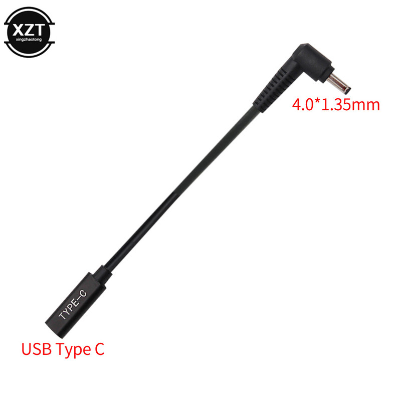 USB 3.1 tip C mamă la pătrat 5.5*2.5 4.0 1.35 1.7 4.5 3.0 mm Jack DC mufă PIN pentru Asus DELL Hp PC laptop cablu adaptor de alimentare