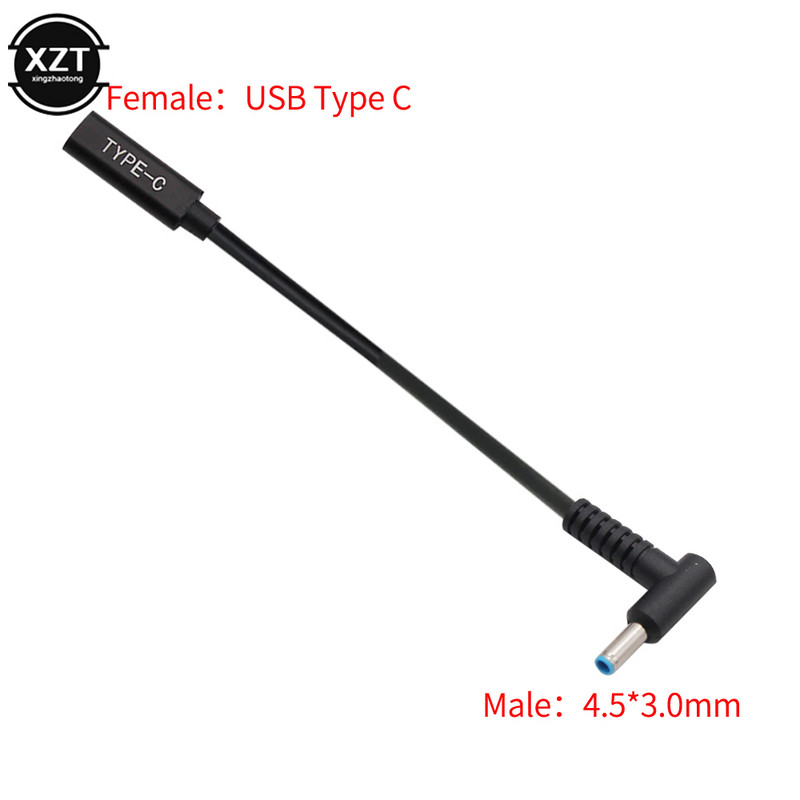 USB 3.1 tip C mamă la pătrat 5.5*2.5 4.0 1.35 1.7 4.5 3.0 mm Jack DC mufă PIN pentru Asus DELL Hp PC laptop cablu adaptor de alimentare