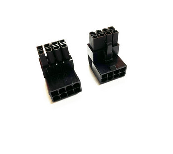 4pin CPU 8PIN 6pin PCI-E 8pin мъжки към женски 90 градусов ъглов конектор за PC настолни компютри Графична карта 8P захранващ порт щепсел