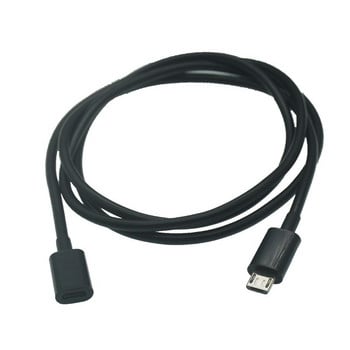 Бял Micro USB 2.0 B 5-пинов мъжки към женски M/F удължител OTG зарядно устройство за данни Удължителен кабел 0,1 м 2 м 1 м 0,5 м 0,25 м