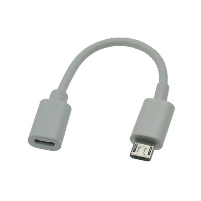 Bijeli Micro USB 2.0 B 5pin muški na ženski M/Ž produžetak OTG punjenje podataka Punjač Produžni kabel 0,1 m 2 m 1 m 0,5 m 0,25 m