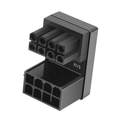 Adaptor PSU VGA Cap cot GPU Conector servodirecție PCI-E 6Pin 8Pin Rotire la 180 de grade pentru desktop Graphics Placă video GPU