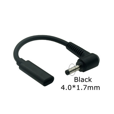 1Pc USB Type C ženski na DC konektor Adapter PD Punjač Napajanje Punjač Kabel za pretvaranje za Lenovo HP Samsung Dell prijenosno računalo