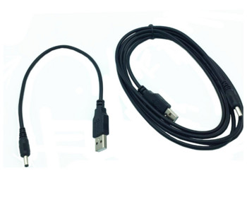 25cm 1M 2m DC 5.5mm щепсел за захранващ адаптер USB конвертиране в 5.5*2.1MM 2.5mm DC жак 5V жак с конектор за кабел къс 2A кабел