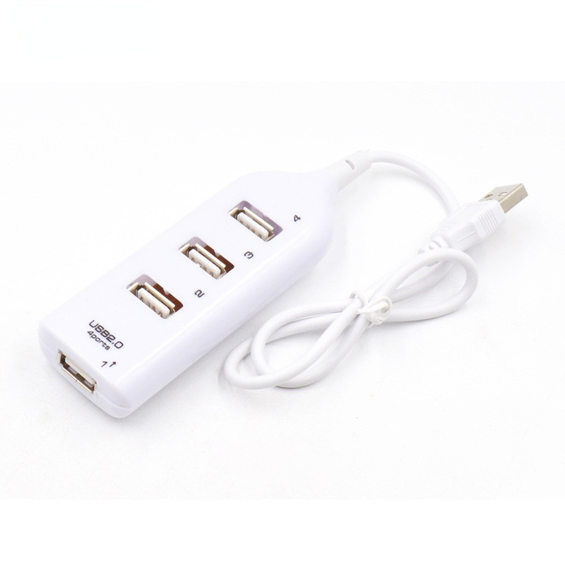 4 prievadų USB šakotuvas Pelė Klaviatūra USB skirstytuvas 4 kištukas USB2.0 Hab adapteris nešiojamam kompiuteriui Kompiuteris USB ilgintuvas daugialypės jungties