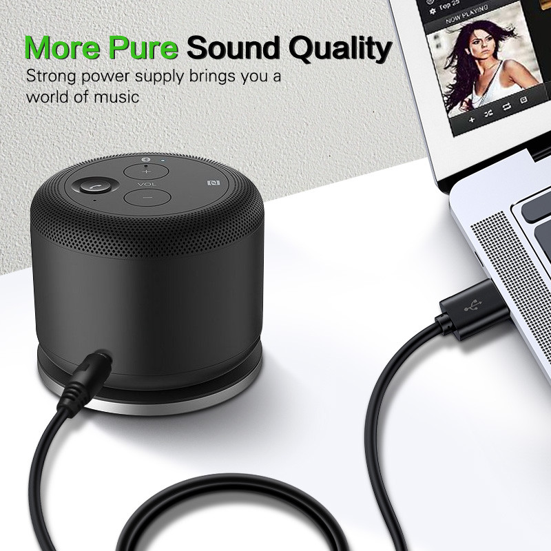 USB-DC 3,5 mm toitekaabel 5 V toiteallika laadija adapter USB A isane 3,5 pistikuga pistik USB jaoturi laadija laadimiskaabli jaoks