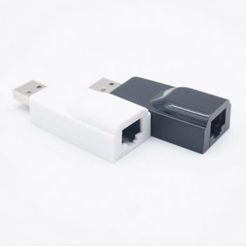 Ethernet адаптер за мрежова карта USB към RJ45 Ethernet конвертор 100 Mbps за таблетен компютър лаптоп