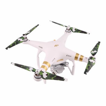 Για DJI Phantom 3/2 Drone Replaceable 9450 Self-locking Propeller Camouflage Props Quick Release Props Blade Wing Fans Ανταλλακτικό