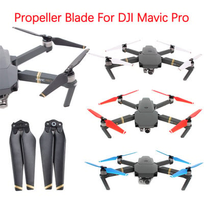 DJI Mavic Pro Drone 8330 összecsukható, alacsony zajszintű cserélhető propellerlapáthoz, gyorskioldó lapáttartozék szárnyventilátorok alkatrészei