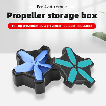 Κουτί αποθήκευσης με 4 τεμ. Propeller Blade Kit, Storage Box for DJI Avata Drone Propeller Accessories