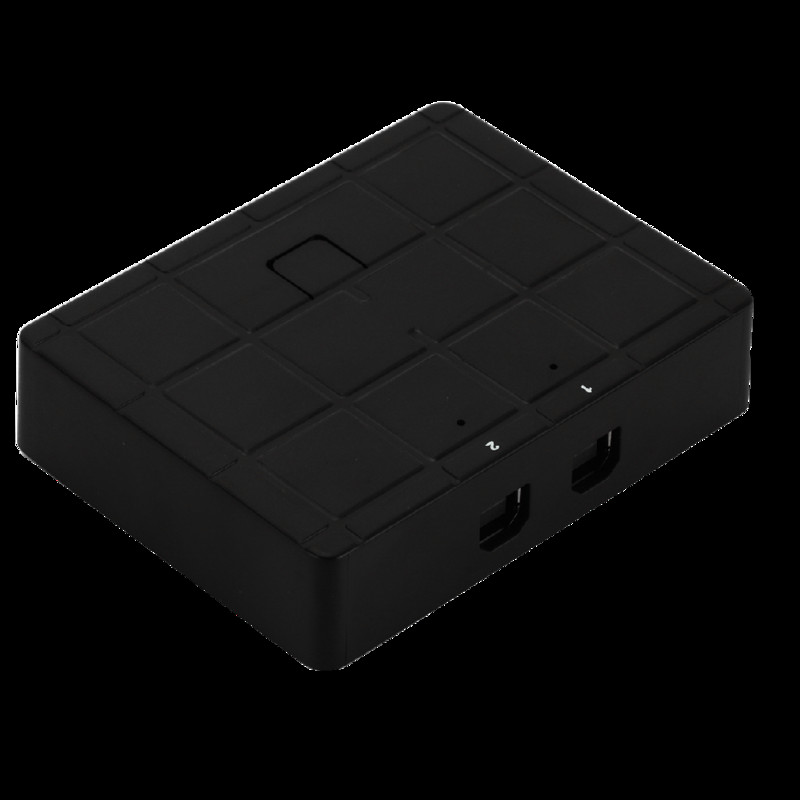 TQQLSS 2 portos USB kézi kapcsoló Usb2.0 hub 2 az 1-ben ki két számítógép megosztása egy nyomtató eszköz USB megosztó