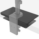 Monitorrögzítő megerősítő lemez acél tartólap vékony üveghez és egyéb törékeny asztali tartólemezhez a legtöbb monitorhoz