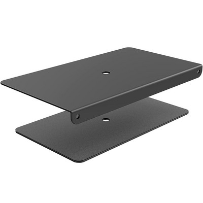 Monitorrögzítő megerősítő lemez acél tartólap vékony üveghez és egyéb törékeny asztali tartólemezhez a legtöbb monitorhoz