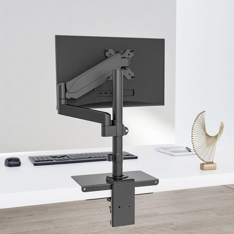 Monitorrögzítő megerősítő lemez acél tartólap vékony üveghez és egyéb törékeny asztali tartólemezhez a legtöbb monitorhoz