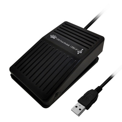 USB vienos kojos jungiklis Vieno klavišo pritaikytas kojinis jungiklis Valdymo klaviatūra Pelė Žaidimų pultelis Multimedijos spausdinimo mašinos kojinis jungiklis