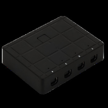 TQQLSS Περιφερειακός διακόπτης USB 4 θυρών Κοινόχρηστος διακόπτης προσαρμογέας Κουτί κοινόχρηστος εκτυπωτής Συσκευές USB για σαρωτή Εκτυπωτής μονάδα flash KVM