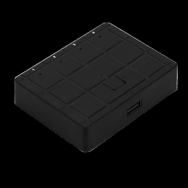 TQQLSS 4 prievadų USB periferinio perjungiklio bendrinimo jungiklio adapterio dėžutė Bendrai naudojami spausdintuvo USB įrenginiai, skirti skaitytuvui, spausdintuvo atmintinei, KVM