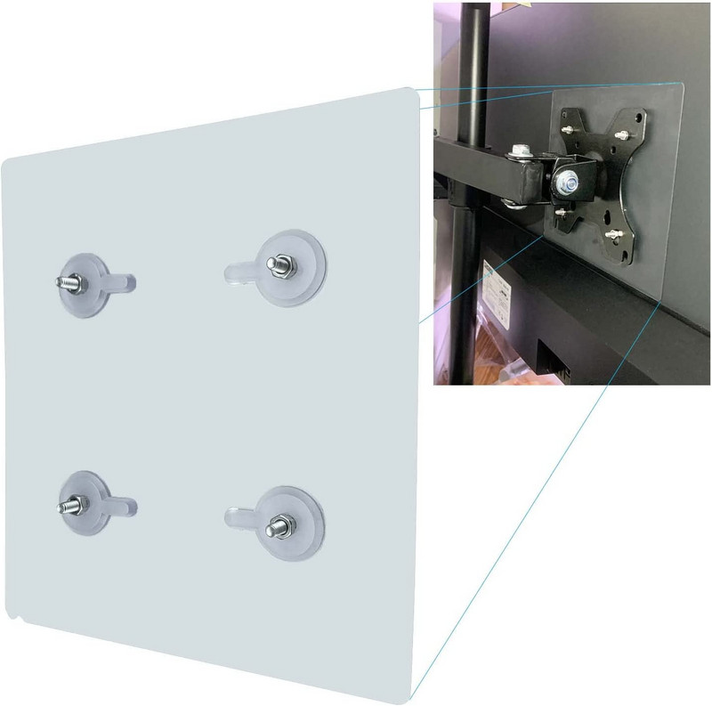 Universāls monitors VESA stiprinājuma adapteris 17–34 collu datora monitoriem planšetdatoriem iPad VESA montāžas rokas statīva kronšteins