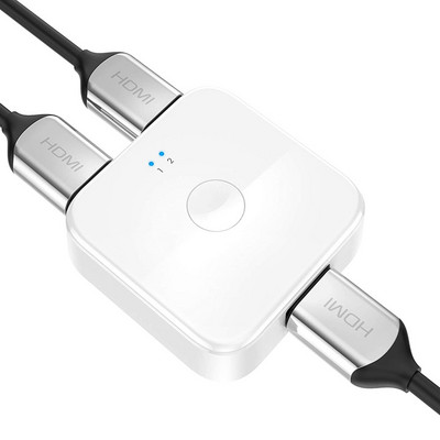 Συμβατός με HDMI 4K HD 1.4 Bi-Directional Switch 4K@30Hz 2K@60Hz 1in 2out 2 in 1out High Speed Splitter Converter για Xbox PS4