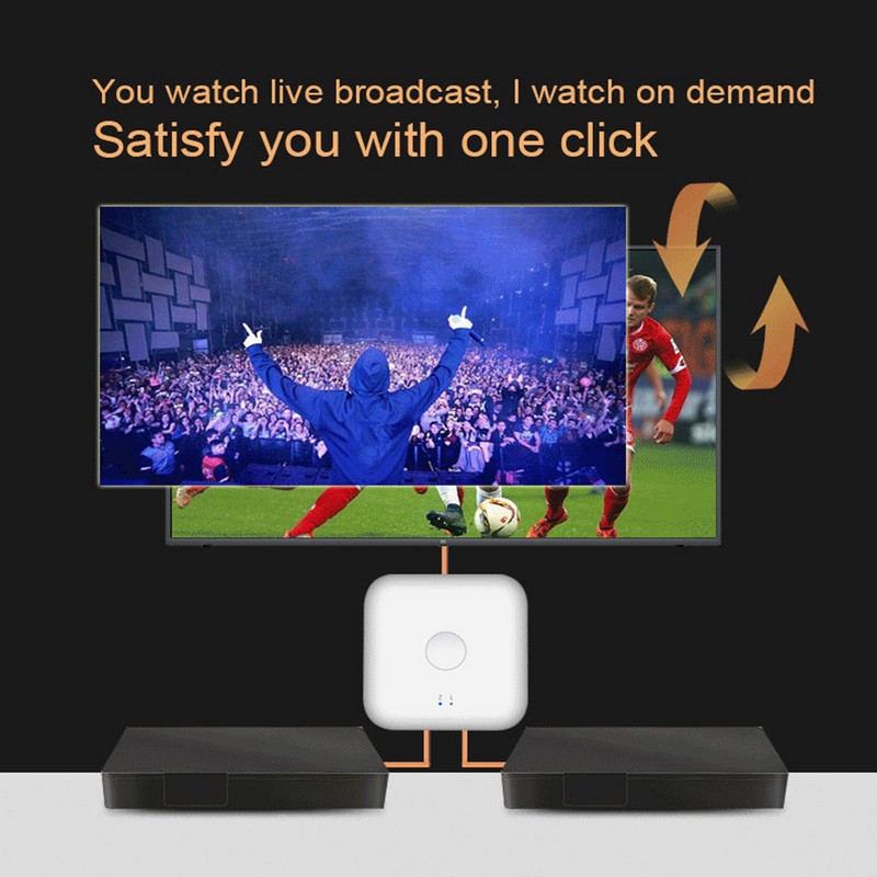 Συμβατός με HDMI 4K HD 1.4 Bi-Directional Switch 4K@30Hz 2K@60Hz 1in 2out 2 in 1out High Speed Splitter Converter για Xbox PS4