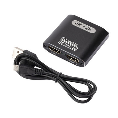 Su HDMI suderinamas skirstytuvas 1 į 2 išvestis 4K*2K su HDMI suderinamas jungiklis Su HDMI suderinamas skirstytuvas, vienas taškas, padalytas ekranas