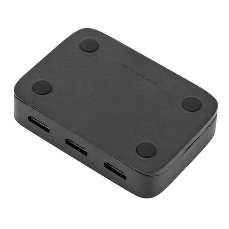 Kompiuterio jungiklis didelės raiškos stabilus išvesties karščiui atsparus USB2.0 su HDMI suderinamas Plug Play KVM jungiklis, skirtas Windows