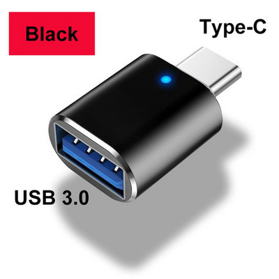 C-tüüpi OTG-adapter USB C kuni USB3.0 OTG-adapteri pistik C-tüüpi OTG-muundur Macbook Pro Xiaomi Huawei välkmälulugeja jaoks