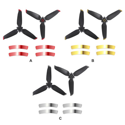 Plastic Drone Propeller Quadcopter Propellers Flying Toy Aircraft Accessories Replacing Parts Replacement for DJI FPV Gold