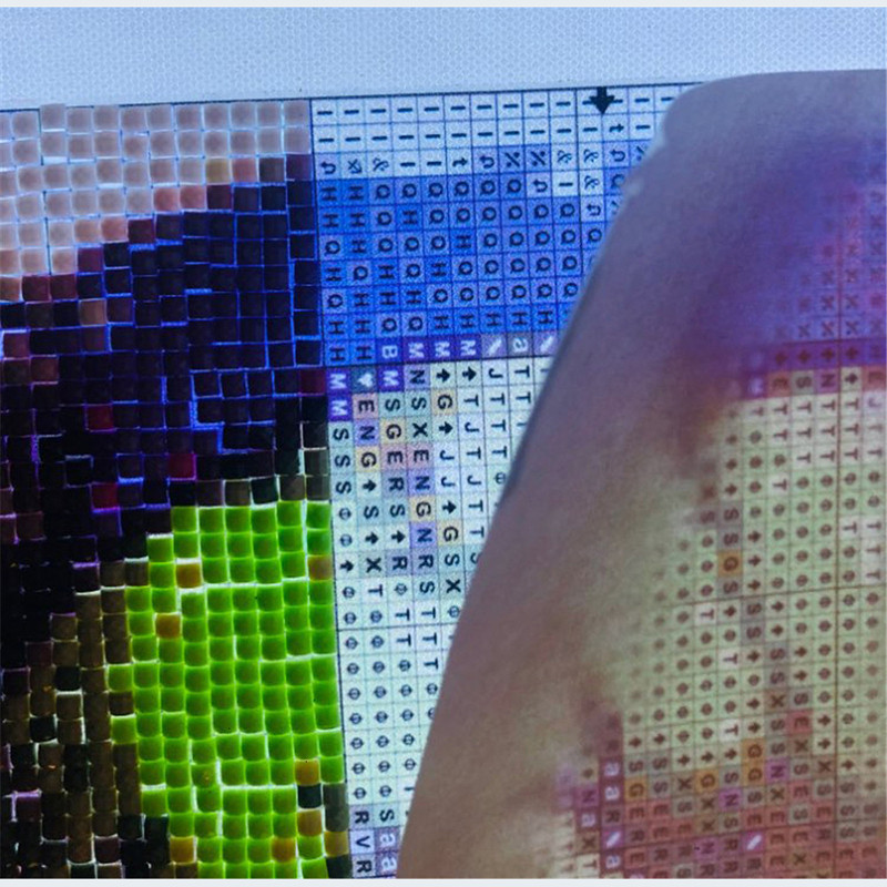 Mažas A4 LED šviesos kilimėlis deimantiniam tapybai, USB maitinama šviesos plokštė skaitmeninės grafikos planšetė, skirta piešimo bloknotei.