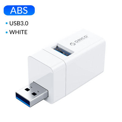 Hub USB 3.0 ORICO Splitter USB fără fir pentru notebook Extensor pentru laptop cu 3 porturi PC Computer Hub de încărcare USB 2.0 pentru accesorii pentru laptop
