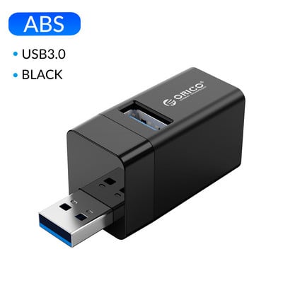 Hub USB 3.0 ORICO Splitter USB fără fir pentru notebook Extensor pentru laptop cu 3 porturi PC Computer Hub de încărcare USB 2.0 pentru accesorii pentru laptop