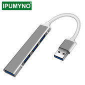 USB C HUB 3.0 Type C 3.1 4 Port Multi Splitter Adapter OTG Lenovo Xiaomi Macbook Pro 13 15 Air Pro PC számítógép-tartozékok
