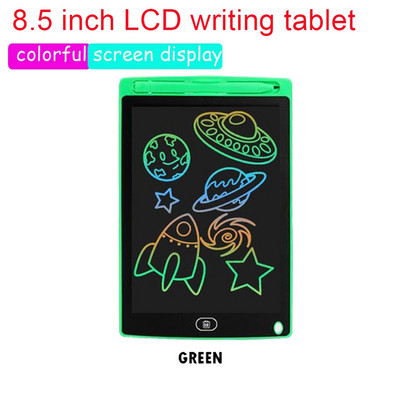 8,5 colio vaikų planšetinis kompiuteris, elektronika, piešimo planšetinis kompiuteris vaikams, planšetinis kompiuteris, skystųjų kristalų skystųjų kristalų ekranas, piešimo lenta, rašymo ranka pagalvėlė Vaikų gimtadienio dovanos