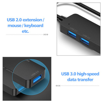 SeynLi adapt for usb HUB USB Type C for Macbook Xiaomi Laptop Cable Adapter USB A HUB Multi Splitter Adapter TF SD Card Reader