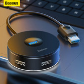 Baseus USB HUB USB 3.0 USB C HUB za MacBook Pro Surface USB Type C HUB USB 2.0 adapter s mikro USB-om za računalo USB razdjelnik