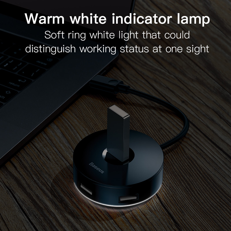 Baseus USB HUB USB 3.0 USB C HUB za MacBook Pro Surface USB Type C HUB USB 2.0 adapter s mikro USB-om za računalo USB razdjelnik