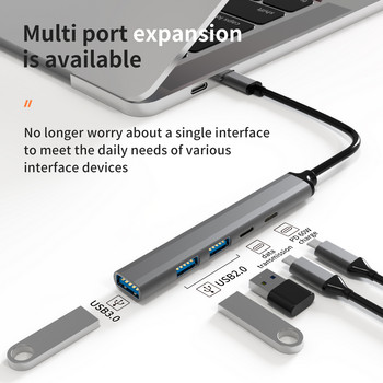 Тип USB C HUB 3.0 порт мулти сплитер адаптер OTG за Lenovo HUAWEI Xiaomi Macbook Pro 15 Air аксесоари USB хъб Dropship