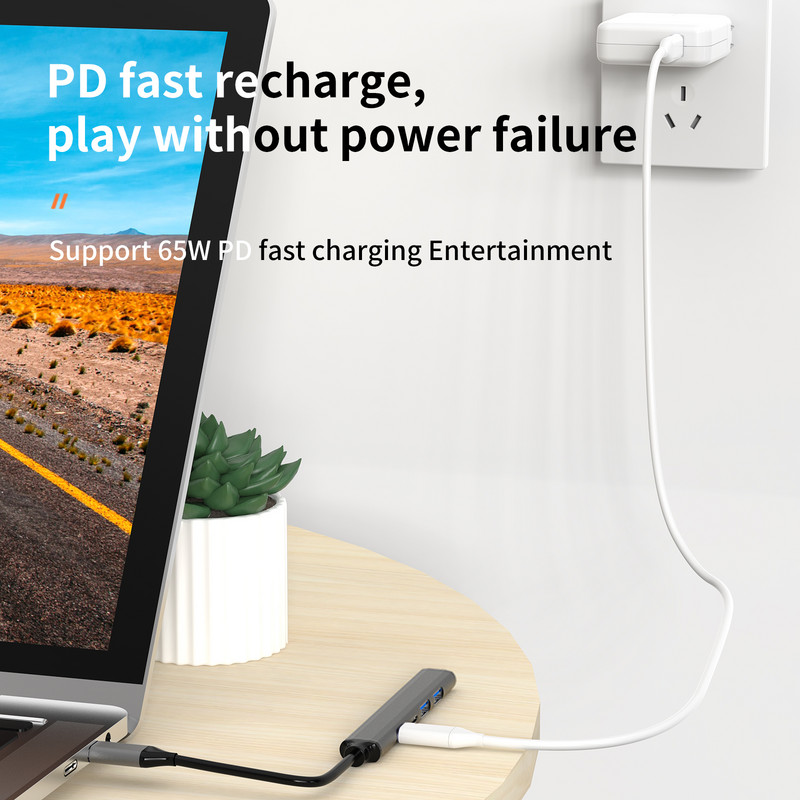 Tip USB C HUB 3.0 Port Multi Splitter Adapter OTG Za Lenovo HUAWEI Xiaomi Macbook Pro 15 Air Dodaci USB Hub Dropship