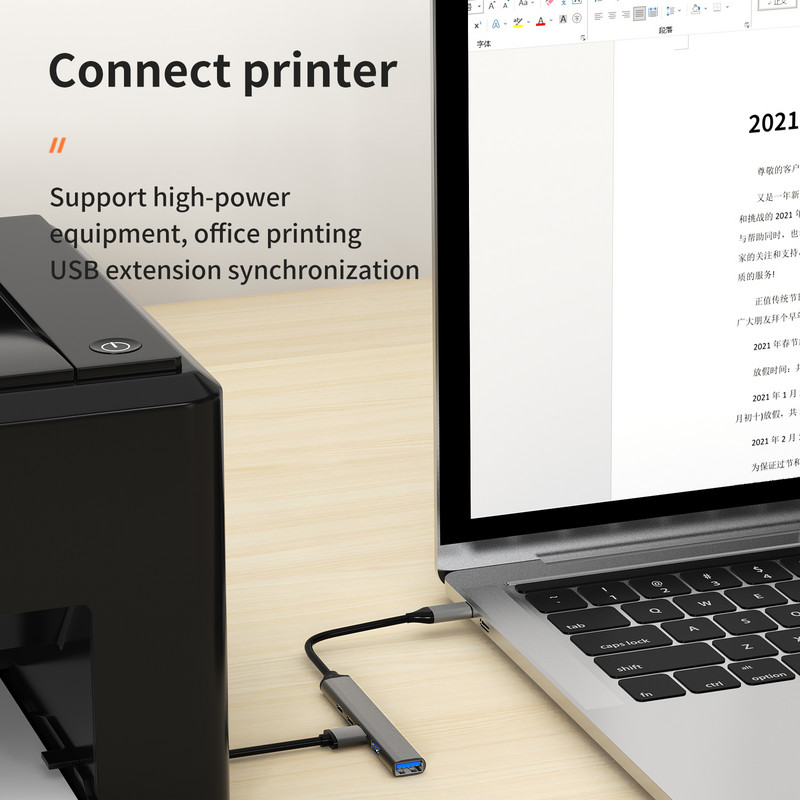 Tip USB C HUB 3.0 Port Multi Splitter Adapter OTG Za Lenovo HUAWEI Xiaomi Macbook Pro 15 Air Dodaci USB Hub Dropship