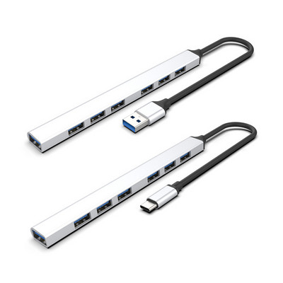 USB Hub 3.0 Multi USB Splitter 7 Port USB 3.0 2.0 Indicator LED pentru Lenovo Xiaomi Macbook Pro PC Hub USB 3 0 Dock