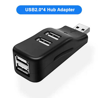Didelės spartos USB 3.0 stebulės kelių skirstytuvo adapteris, 4 prievadų U disko skaitytuvo plėtiklis Kompiuterio priedai, skirti PC Macbook nešiojamasis nešiojamasis kompiuteris