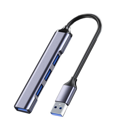 USB HUB 3.0 Type-C 4 σε 1 Διαχωριστής προσαρμογέα υψηλής ταχύτητας πολλαπλών θυρών OTG για Nintendo Switch PS3 4 Αξεσουάρ φορητού υπολογιστή Xbox Tablet PC