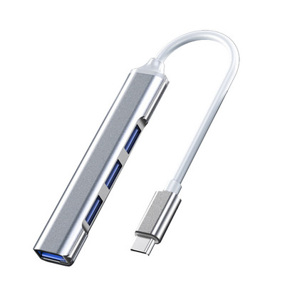 USB HUB 3.0 Type-C 4 σε 1 Διαχωριστής προσαρμογέα υψηλής ταχύτητας πολλαπλών θυρών OTG για Nintendo Switch PS3 4 Αξεσουάρ φορητού υπολογιστή Xbox Tablet PC