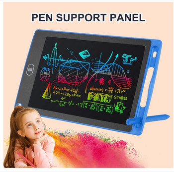 8,5-инчов LCD таблет за писане Дъска за рисуване Детски графити Sketchpad Играчки Черна дъска с ръкописен текст Магическа дъска за рисуване